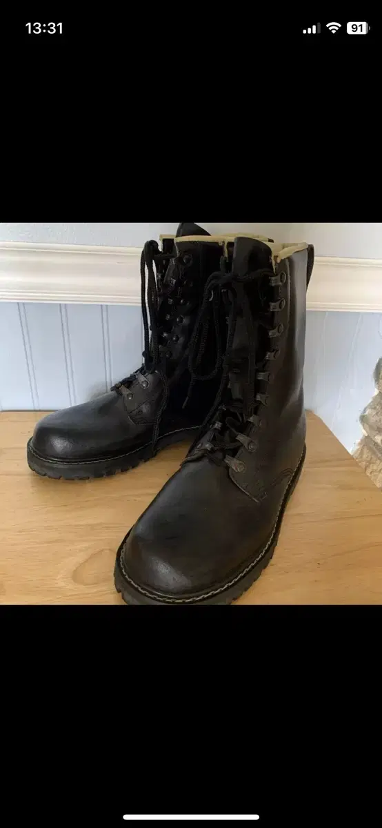 VINTAGE German Military Boots 41size