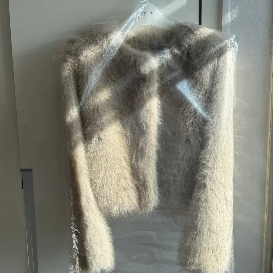 르플레인 뮤즈 퍼자켓 새상품 Leplein Muse Fur Jacket