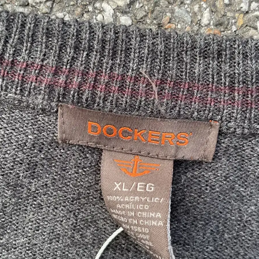 Dockers 컬러 블럭 니트 스웨터