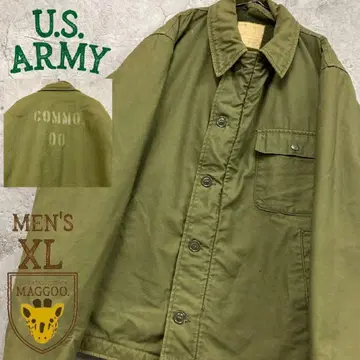 70년대 미군 해군 실물[밀리터리 네이비 A-2 덱 자켓]