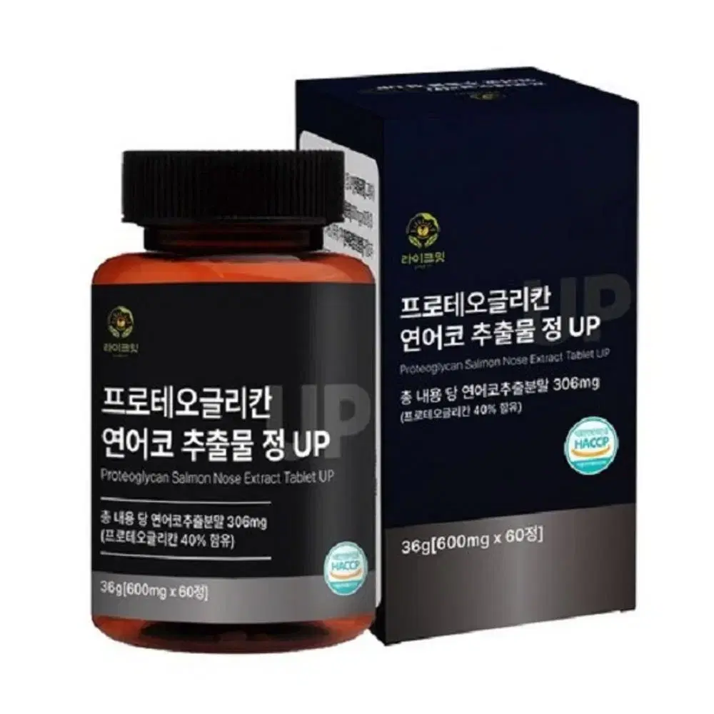 라이크잇 프로데오글라칸 연어코연골추출물 관절 연골 영양제 정 600mg