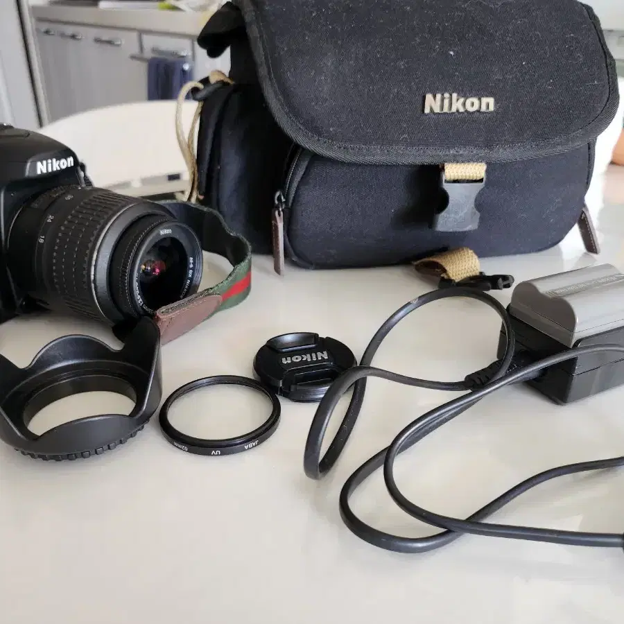 NIKON 니콘 D80+니콘정품 번들렌즈 18-55+니콘가방+충전기외