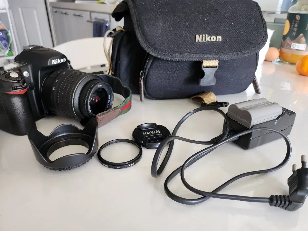 NIKON 니콘 D80+니콘정품 번들렌즈 18-55+니콘가방+충전기외