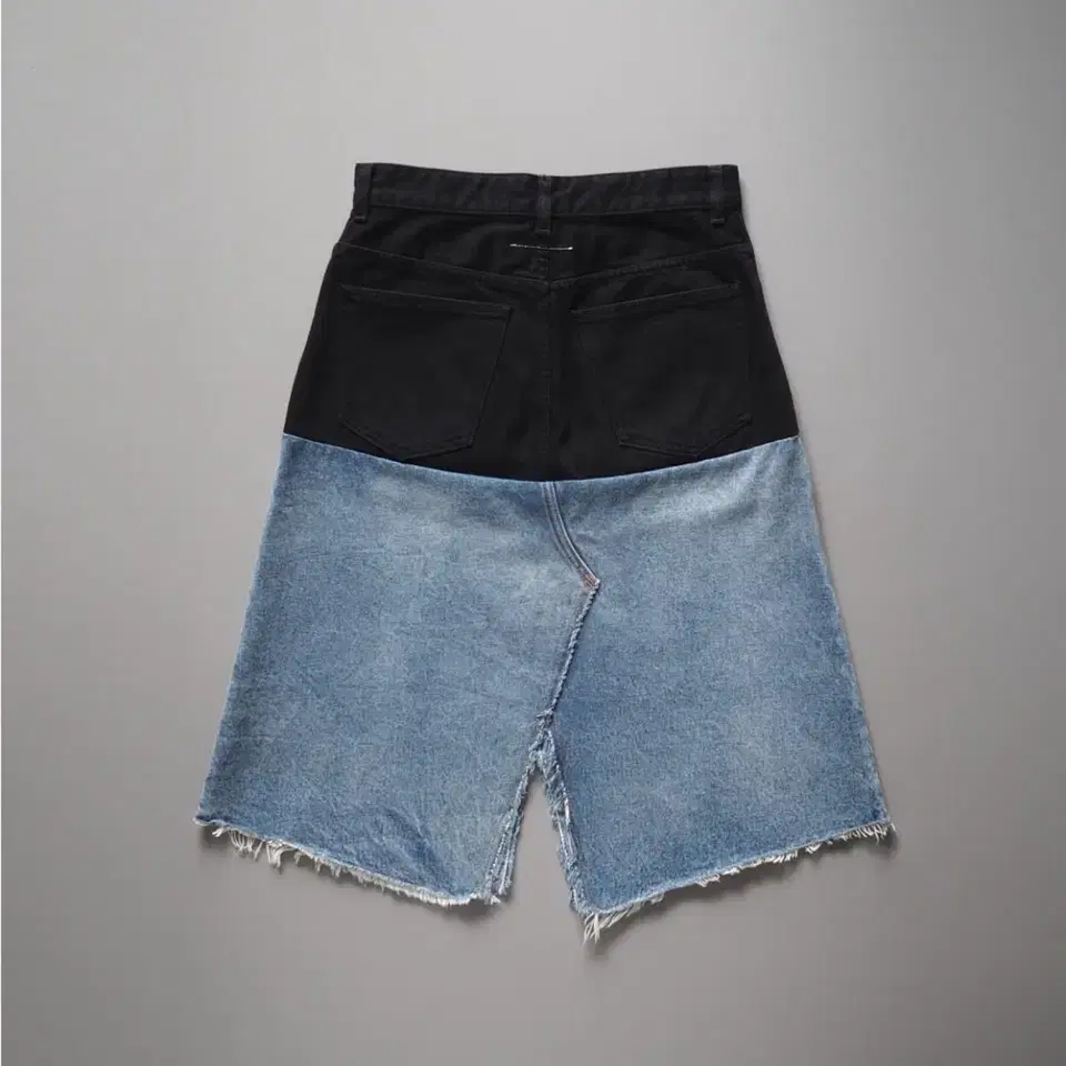 Two-tone Denim Skirt | 2021