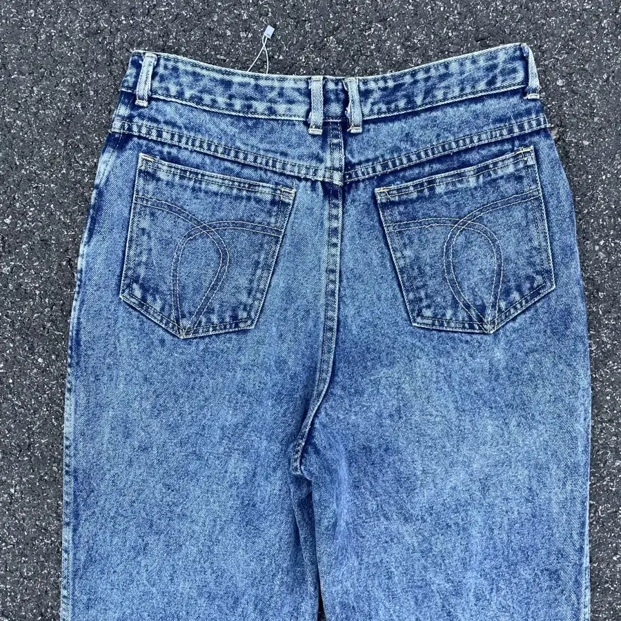 Stone Washing  Denim Pants