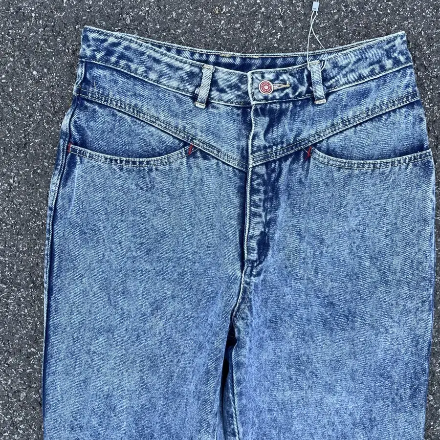 Stone Washing  Denim Pants