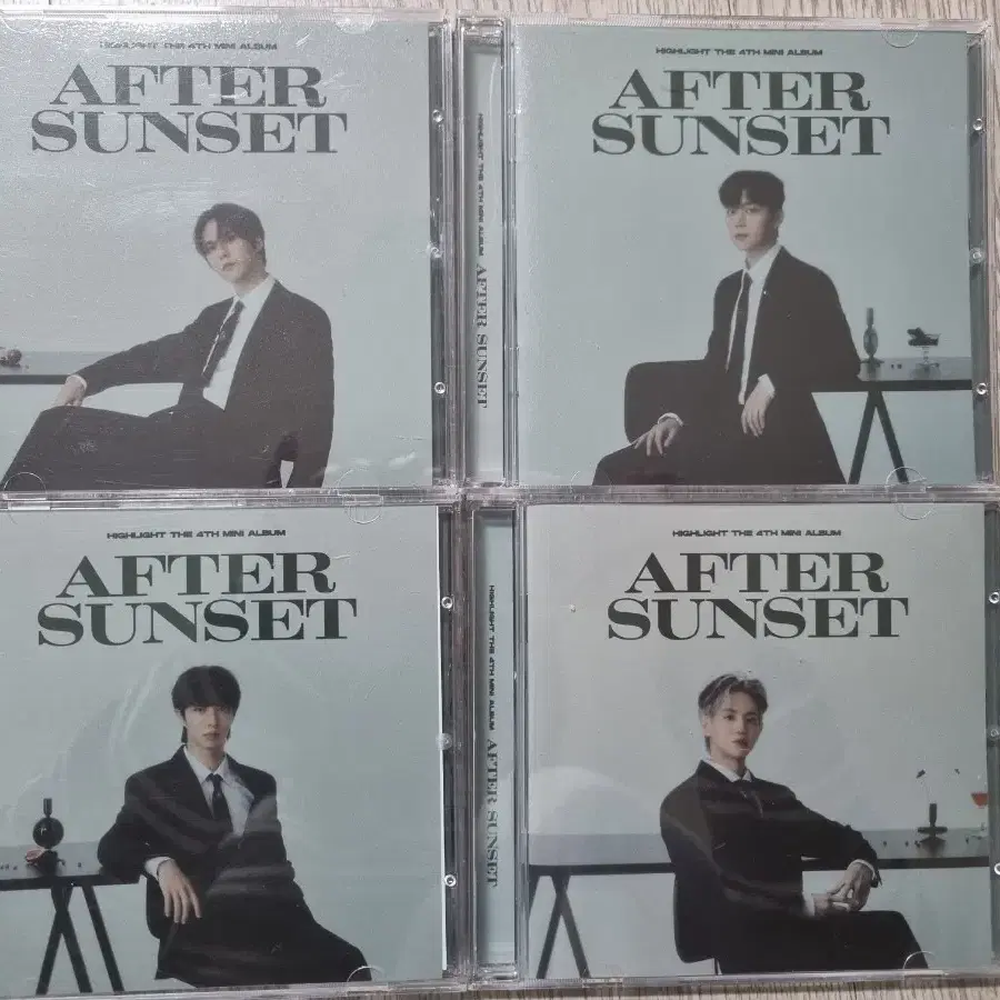 하이라이트 after sunset 풀셋 포카+앨범