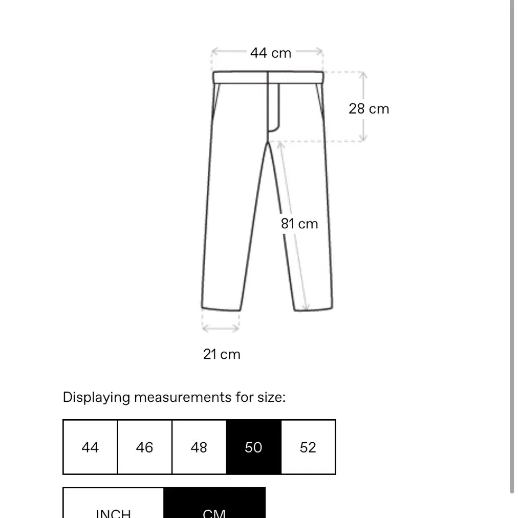 gr10k low noise trouser 50