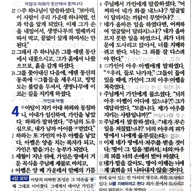 아가페 일년삼독성경 새번역판