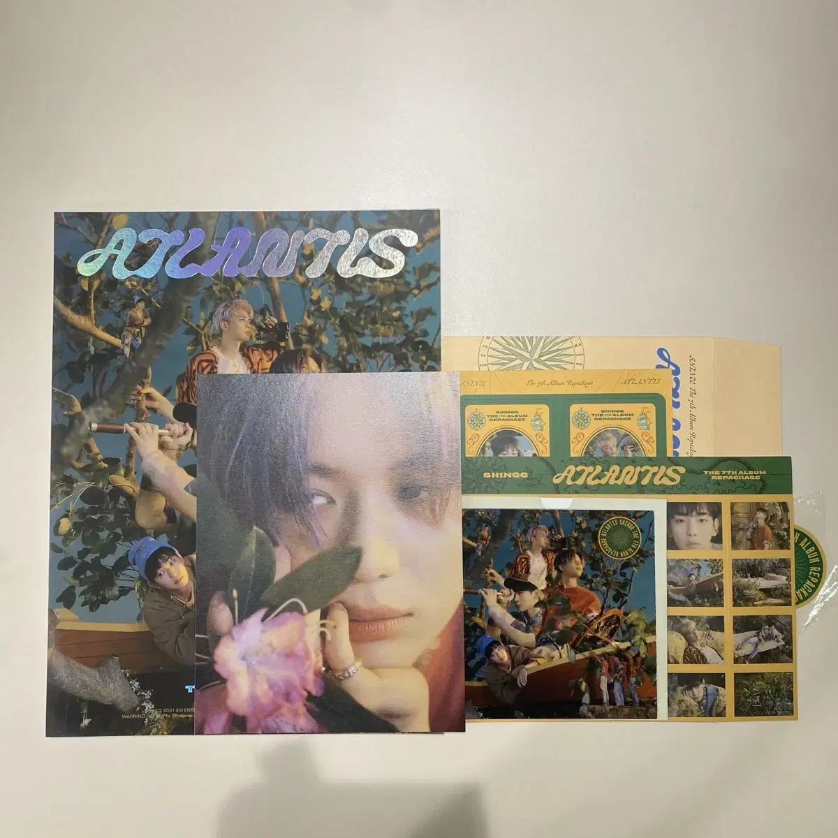 샤이니 Atlantis 앨범 2종