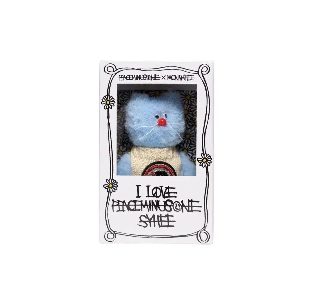 Mo Namhee Peace Minus One keyring Light blue teddy bear Giddy keyring