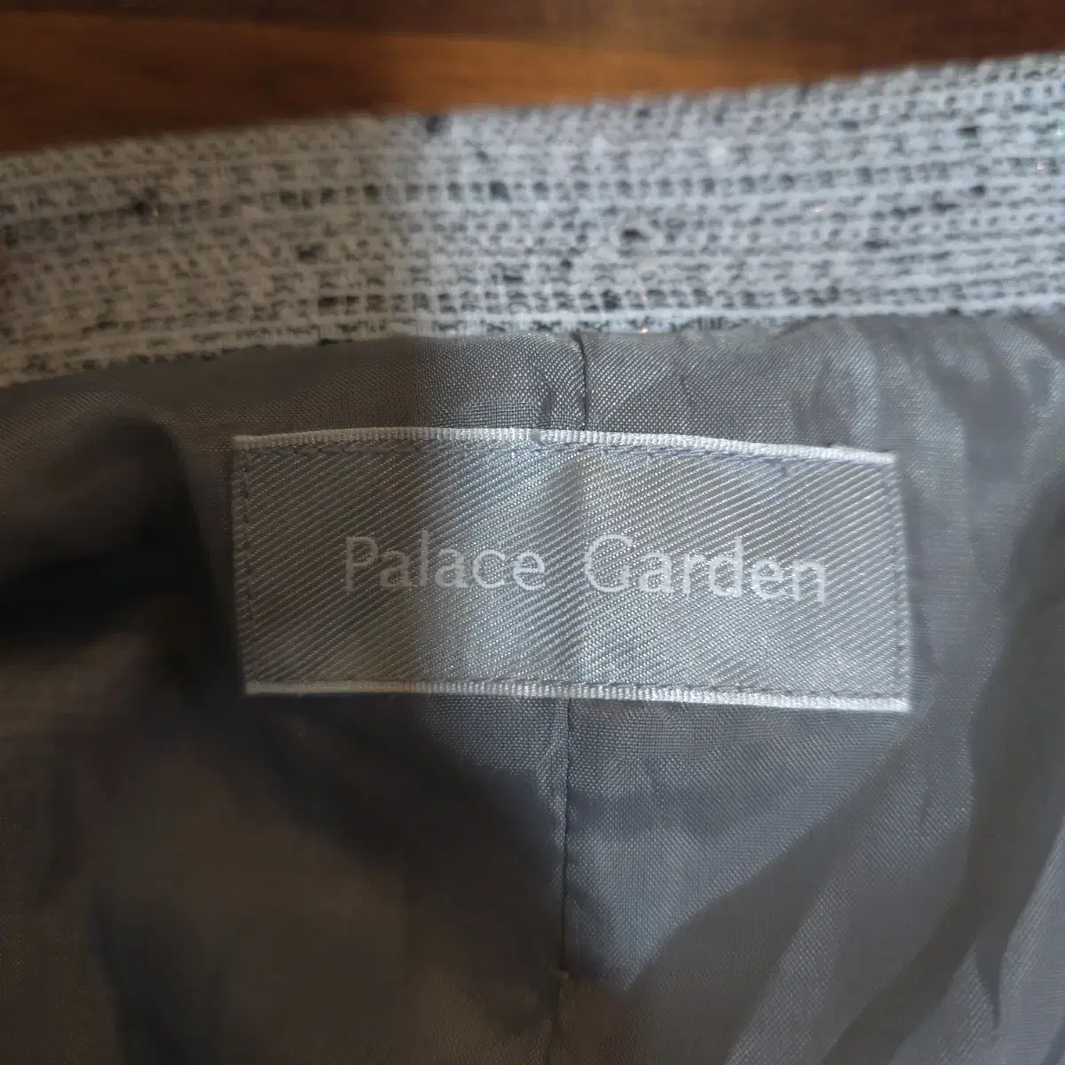 Palace Garden 카라넥 트위드 자켓 여L WZ031