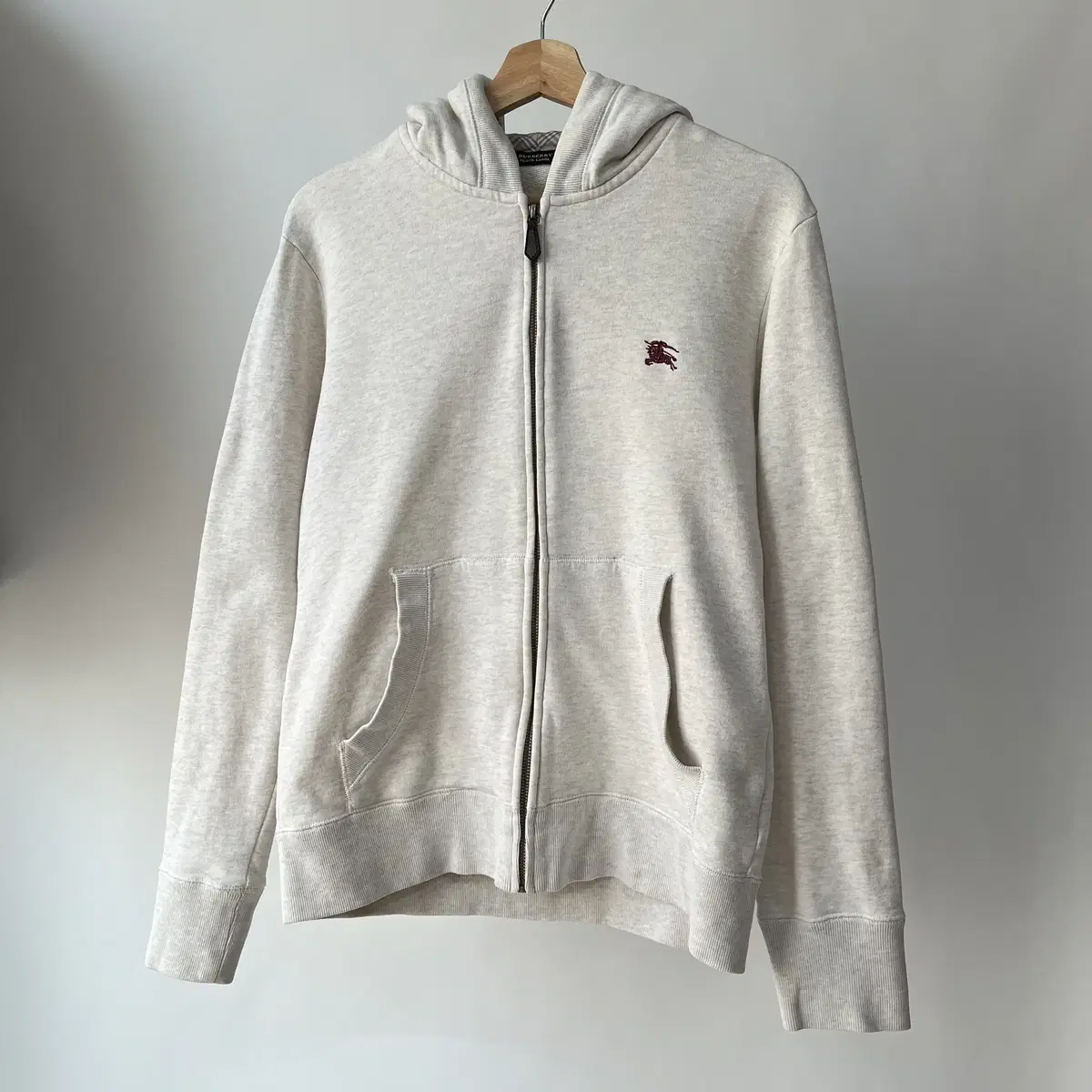 Burberry cotton 100% Hoodie zip up