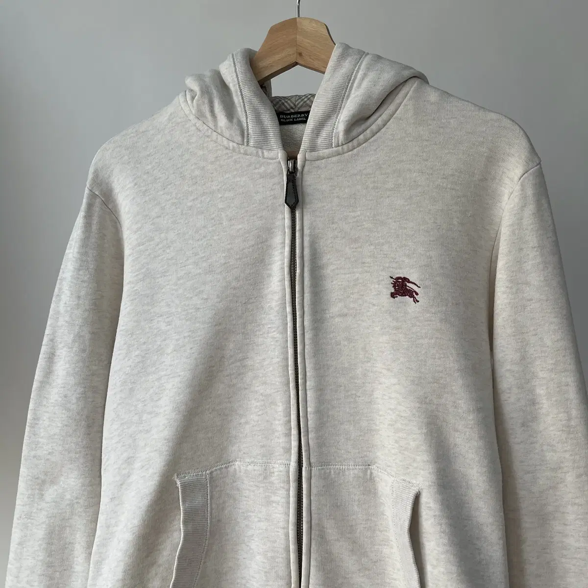 Burberry cotton 100% Hoodie zip up