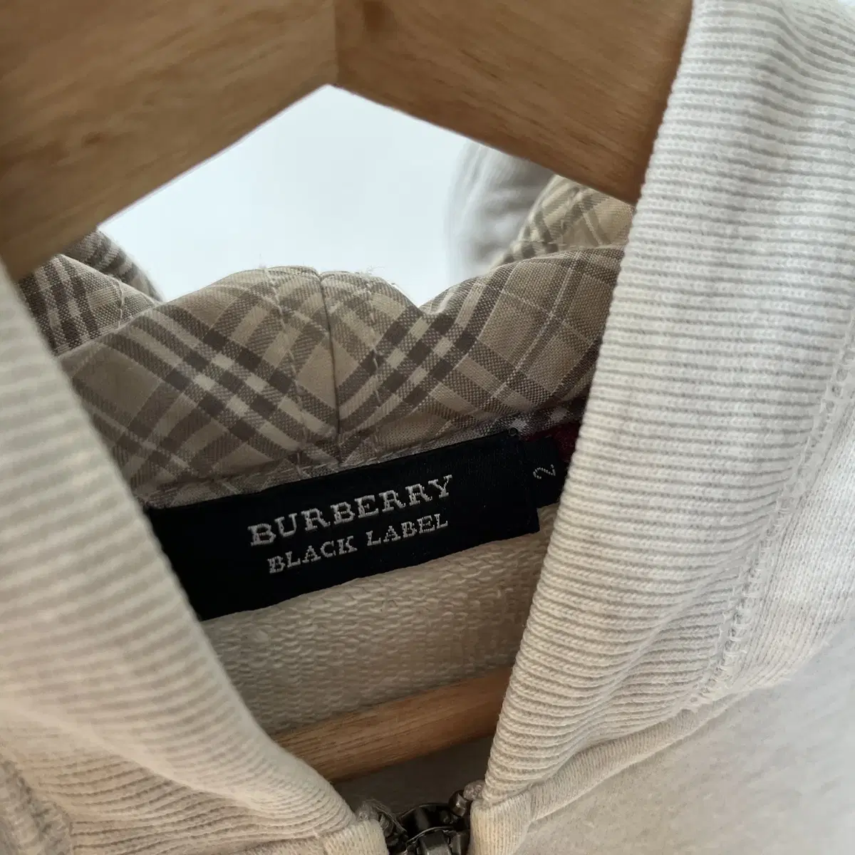 Burberry cotton 100% Hoodie zip up