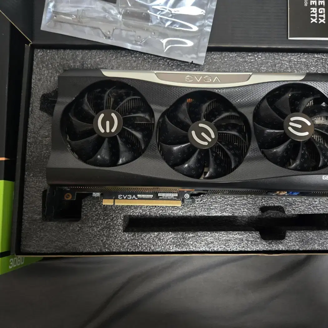 EVGA RTX3080 FTW3 그래픽카드 풀박스 판매