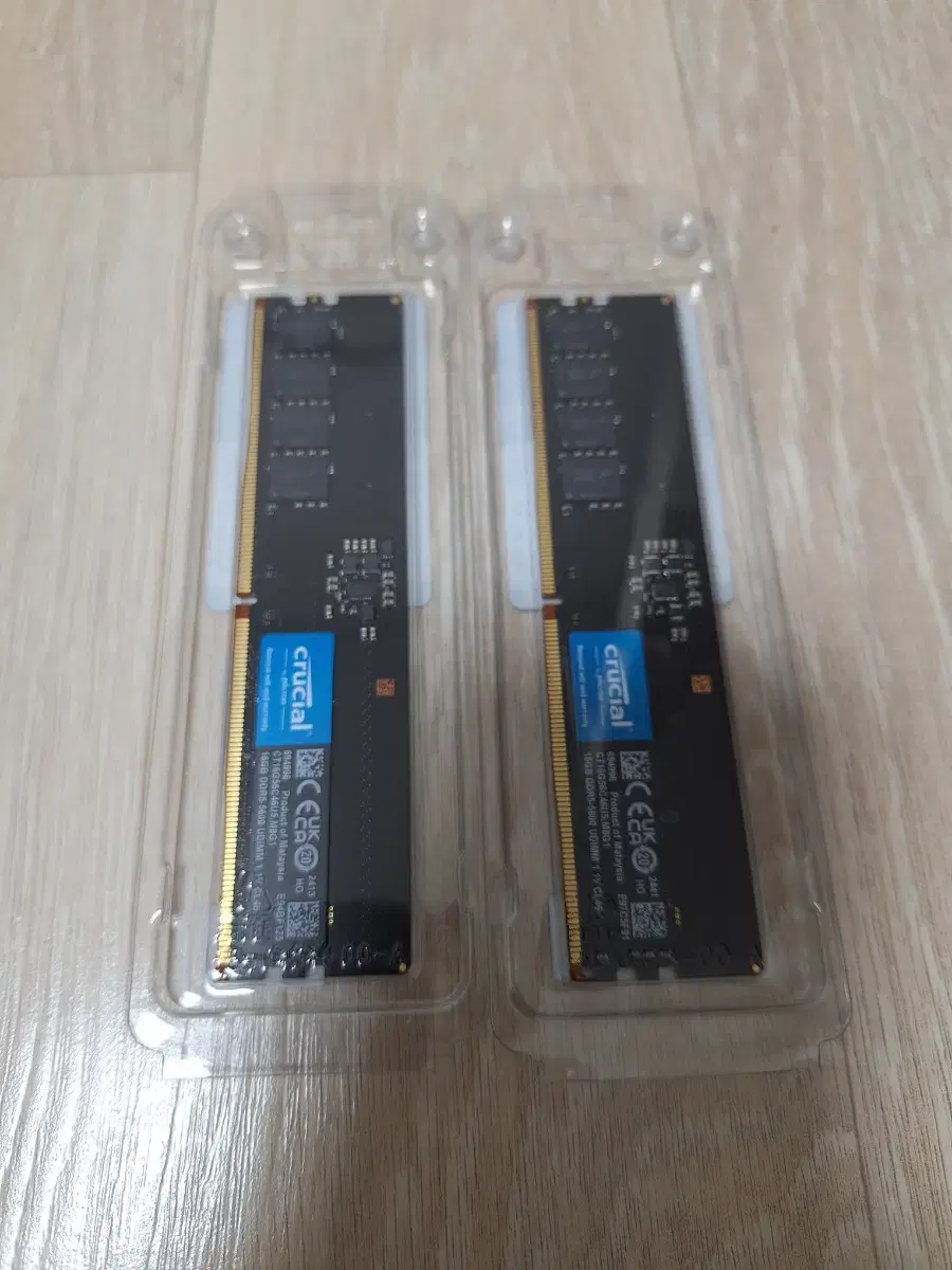 새것 미개봉 메모리 마이크론 16Gx2=32G DDR5-5600 정품