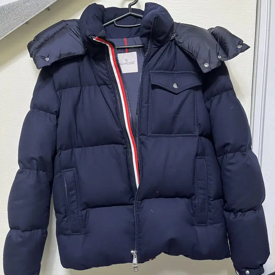 Moncler navy padding