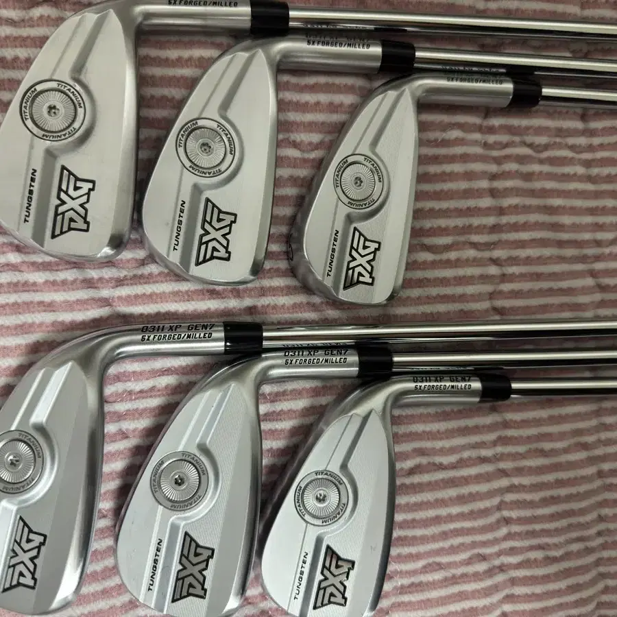 PXG 젠7 GEN7 0311XP 6아이언 5-W 블랙스틸파이버 다골