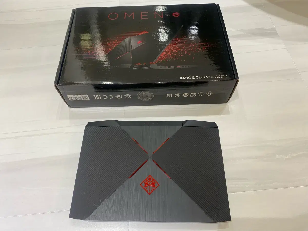 hp omen 15 게이밍 노트북 풀박스