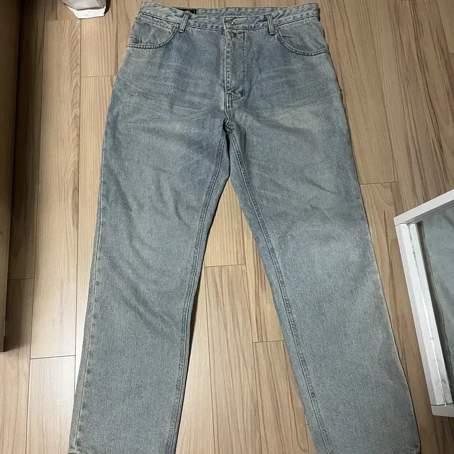 헤리티지플로스 Stone Washed Baggy Pants