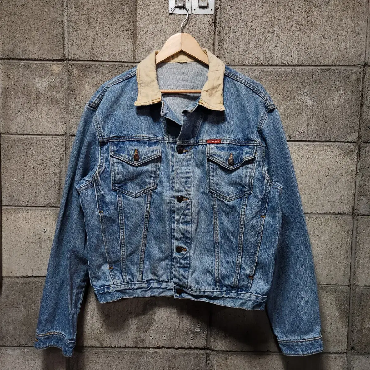 Wrangler 랭글러 90s 데님 트러커 자켓 XL 덩가리