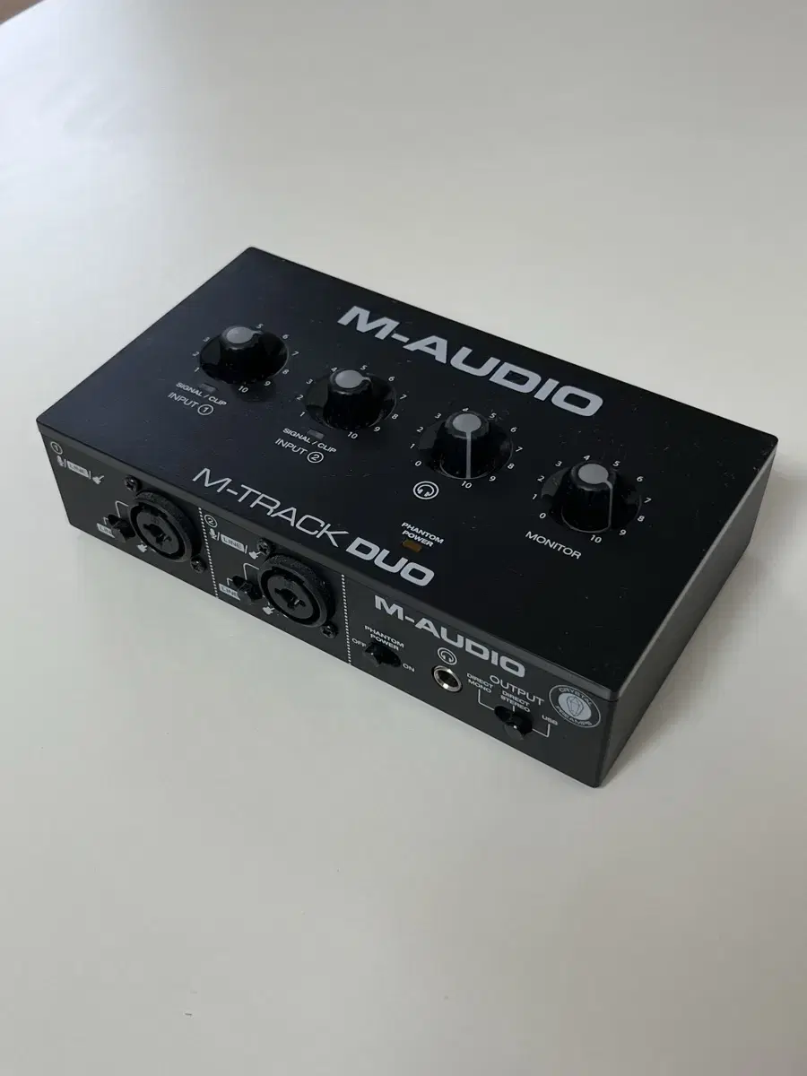 M-audio M-track duo 팝니다.