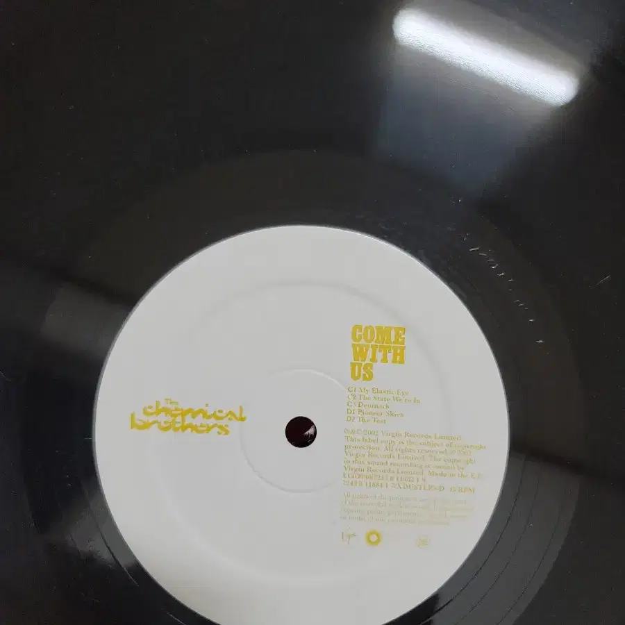 케미컬 브라더스 2lp come with us 수입반