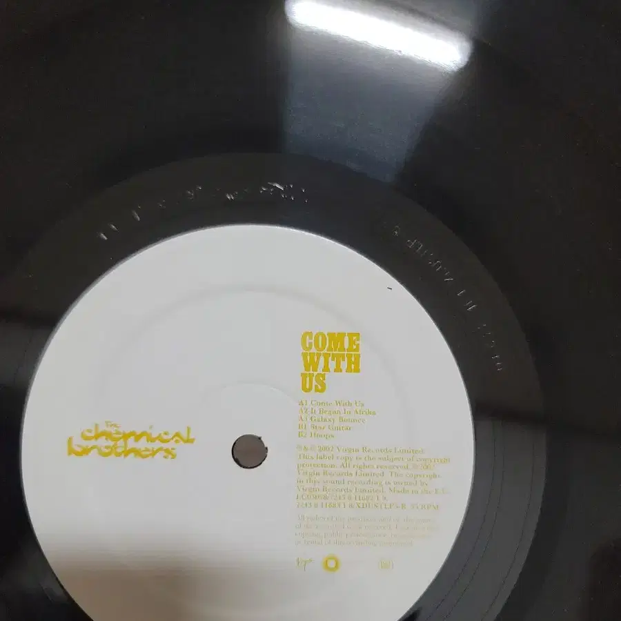 케미컬 브라더스 2lp come with us 수입반