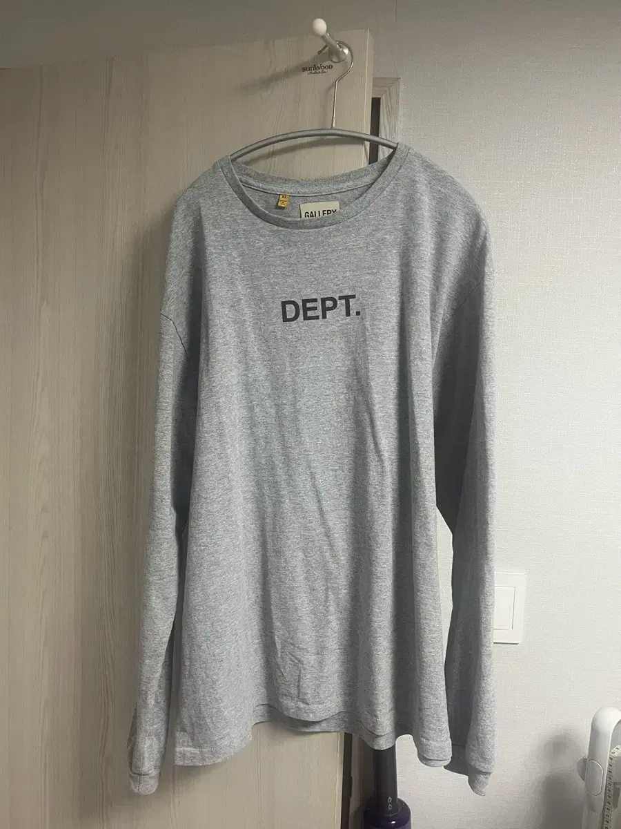 갤러리디파트먼트 GALLERY DEPT L/S TEE, GRAY