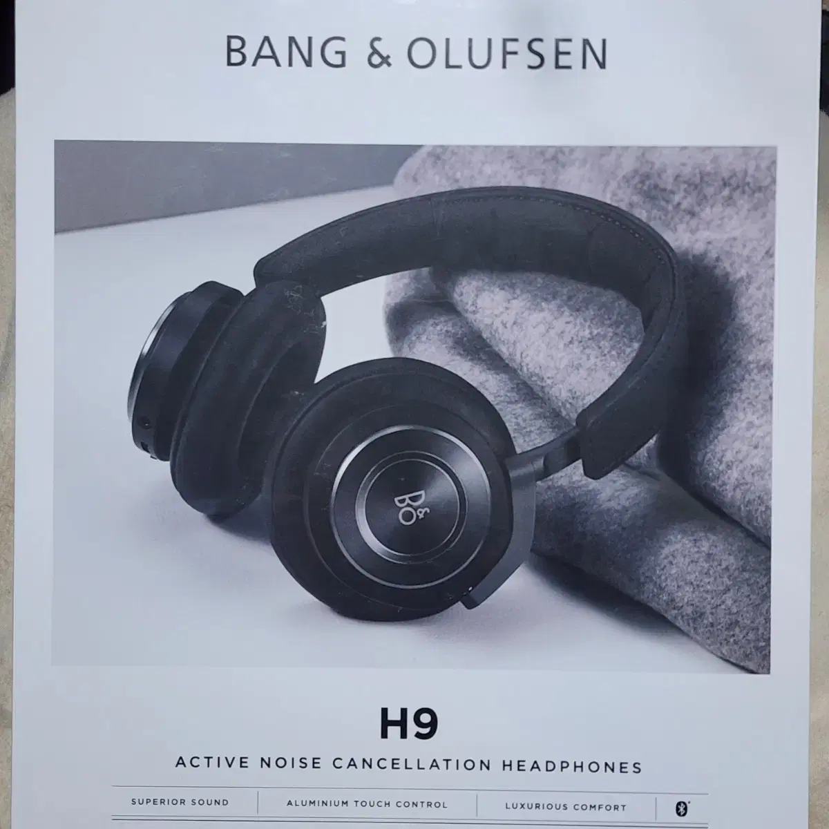 (미개봉) 뱅앤올룹슨 B&O h9 3rd (3세대) 블랙