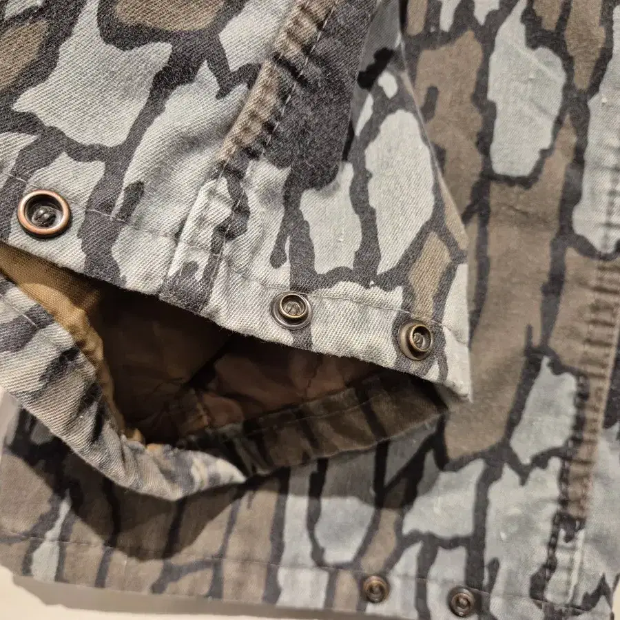 34>90s Duxbak Trebark camo 패디드 팬츠