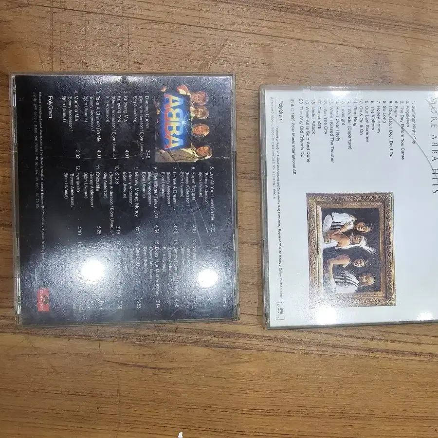 ABBA CD/2매  무료배송