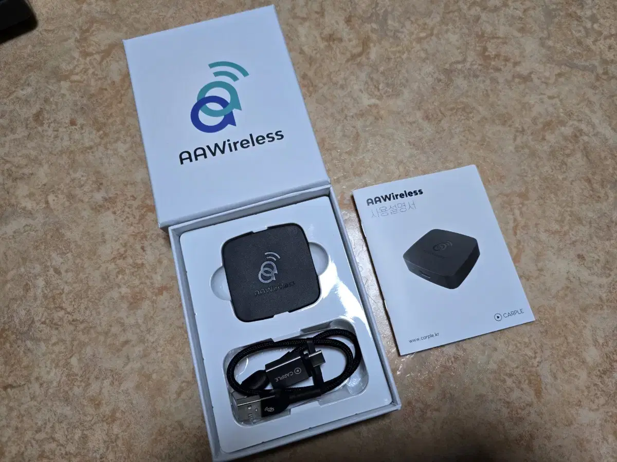 무선 안드로이드오토 AAWireless 동글 세트