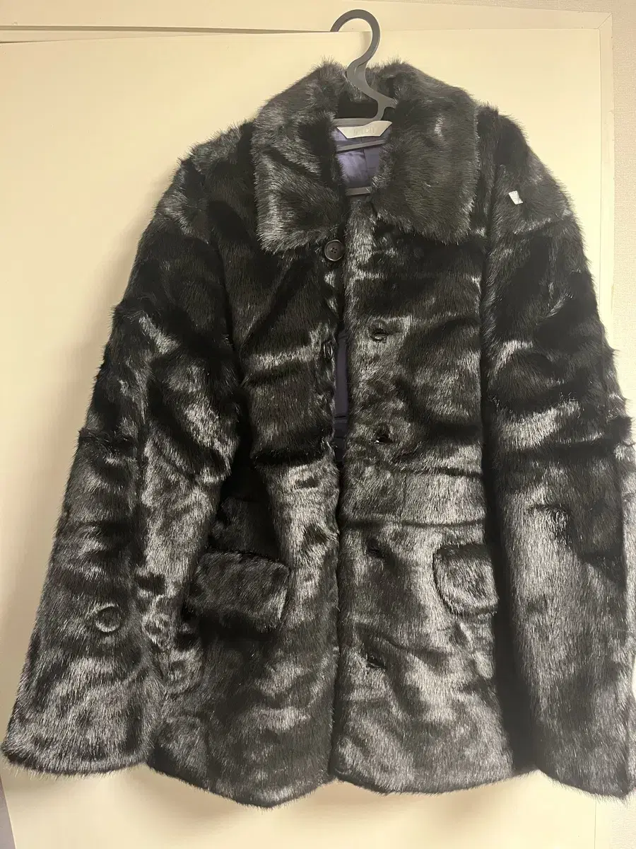 Fetch 페치 퍼 코트 fur coat xl