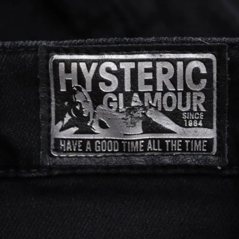 [28] HYSTERIC GLAMOUR 히스테릭 글래머 블랙진 데님