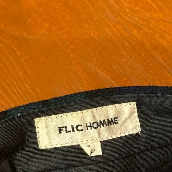 FLIC HOMME 블랙와치 플란넬 팬츠 30