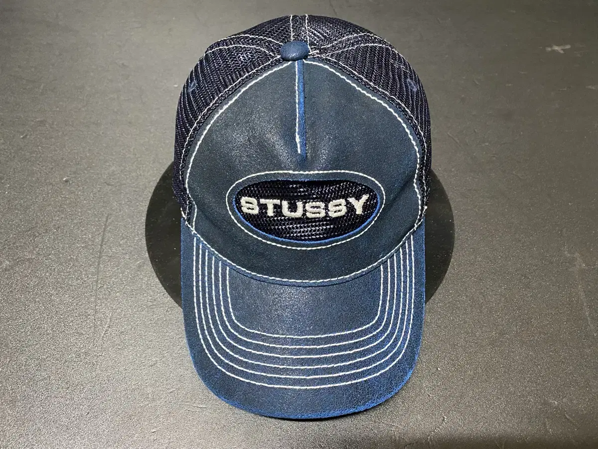 stussy low pro trucker cap