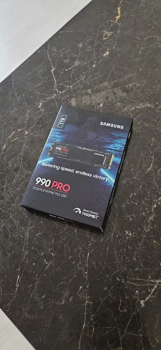 (미개봉) 삼성 990PRO M.2 1TB NVMe 국내정품 판매해요.