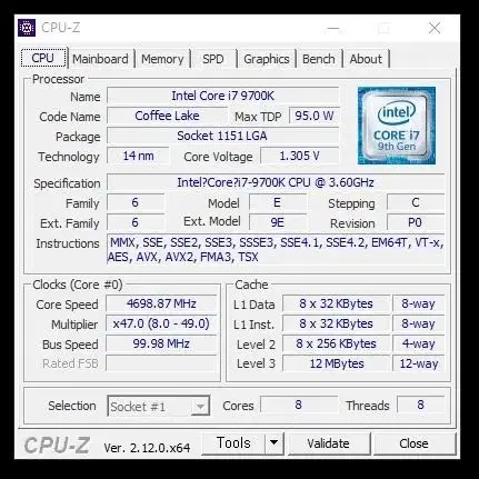 9700K MAXIMUS XI HERO 2080SUPER 960EVO