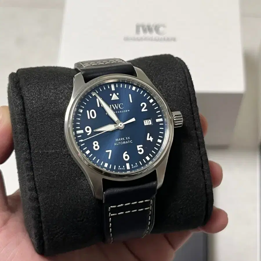 IWC 마크20 마크XX 파일럿 워치 오토메틱 시계