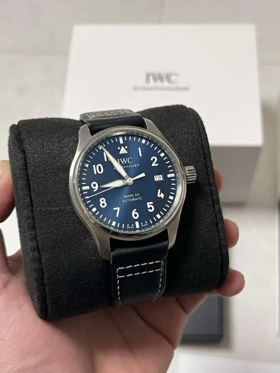 IWC 마크20 마크XX 파일럿 워치 오토메틱 시계