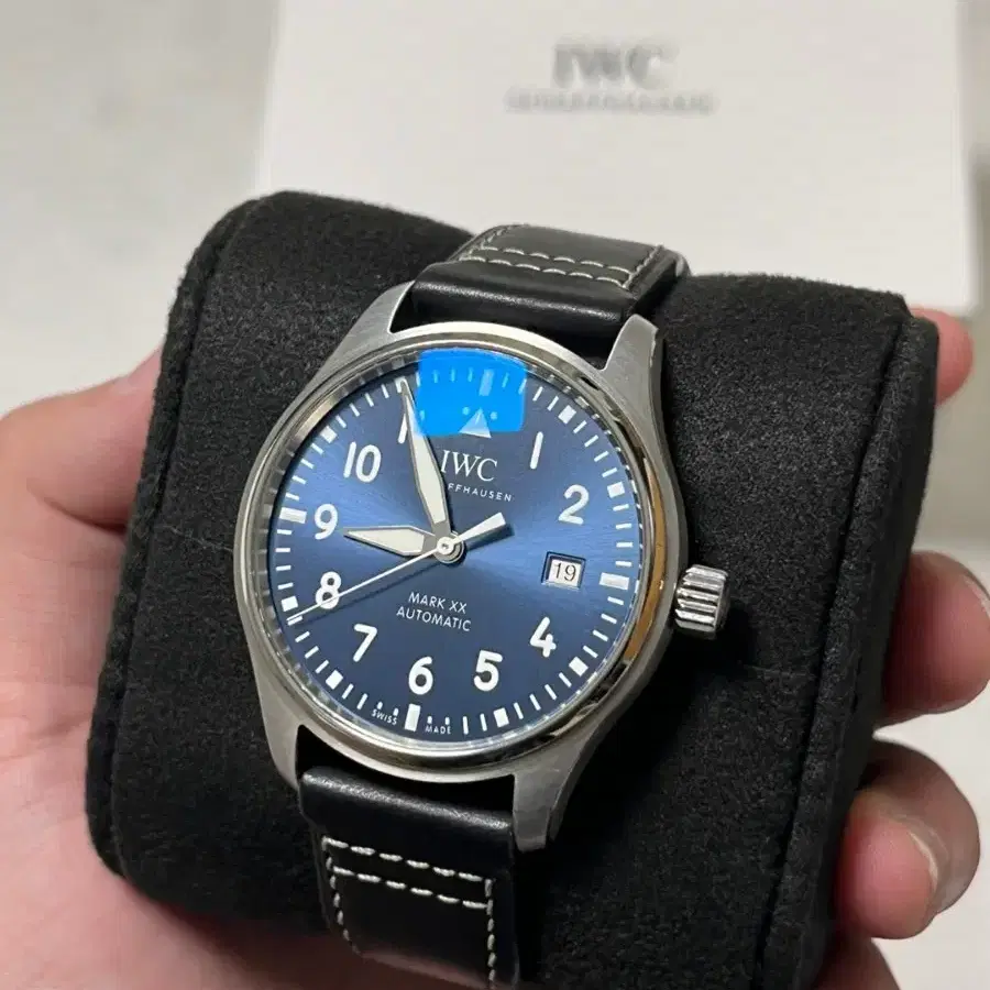 IWC 마크20 마크XX 파일럿 워치 오토메틱 시계