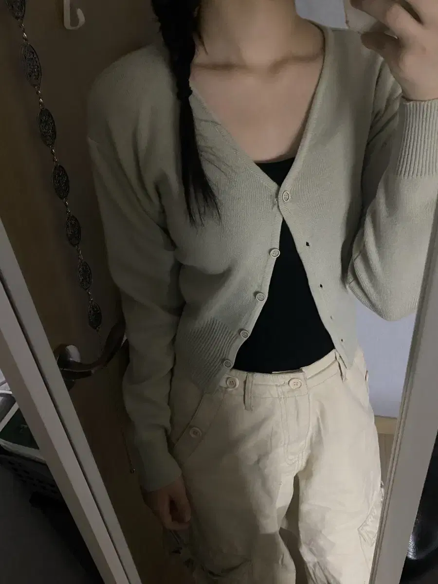 Light Green Cardigan