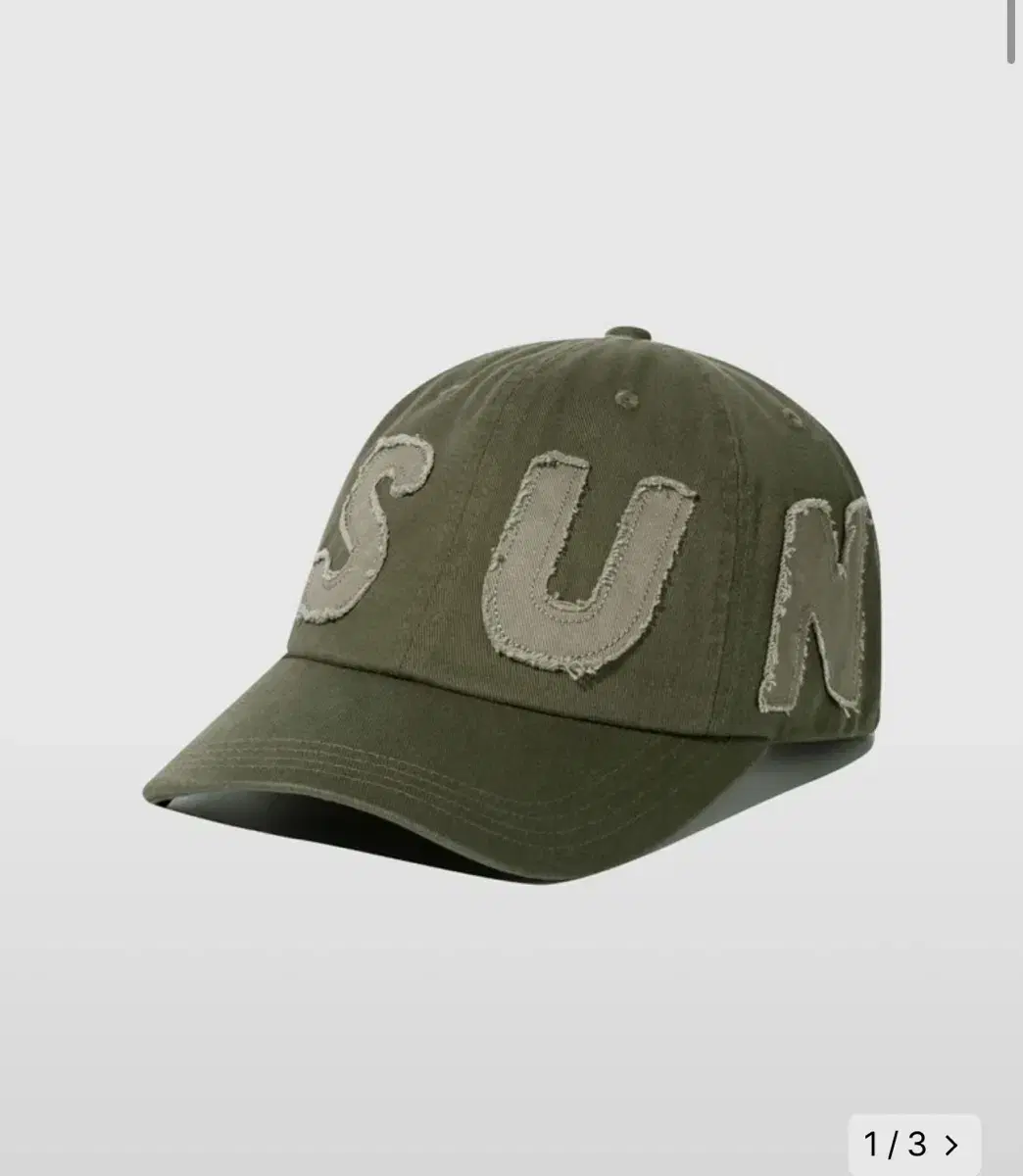 썬러브 모자 Cut Off Capital Cap Olive