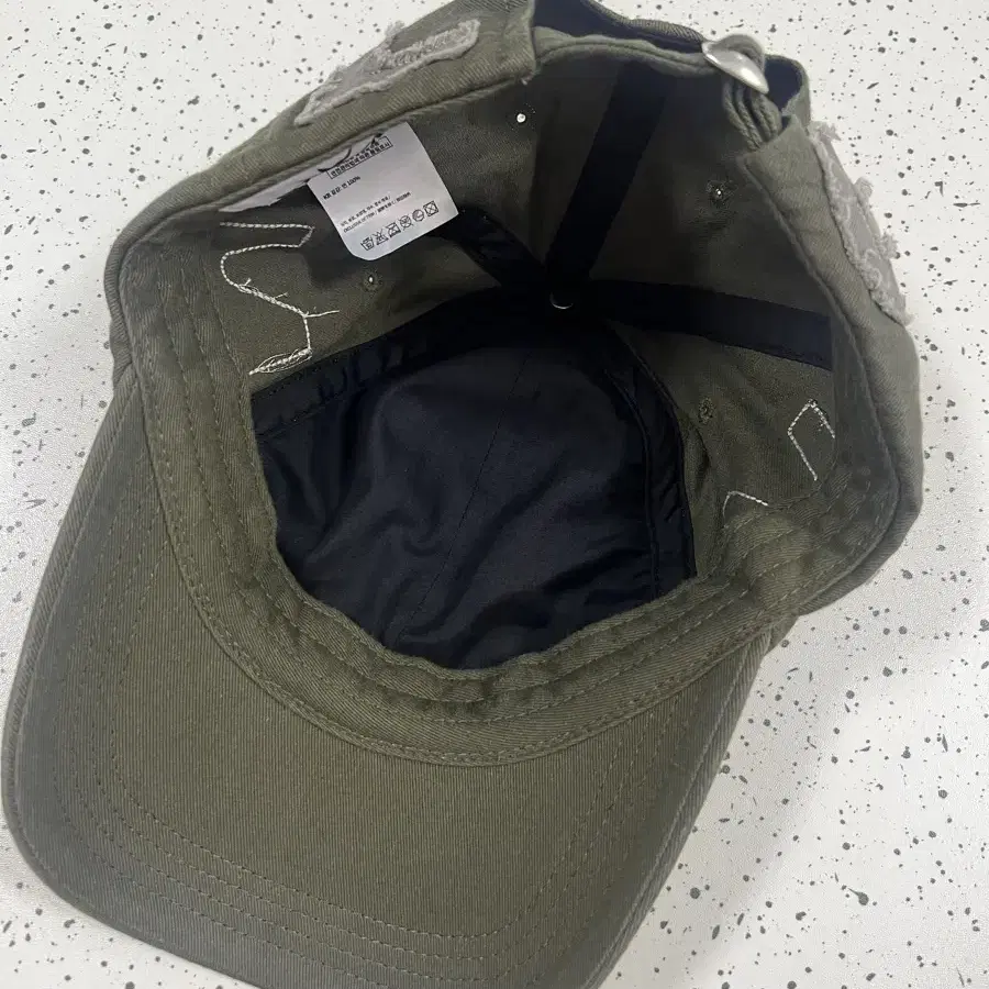 썬러브 모자 Cut Off Capital Cap Olive