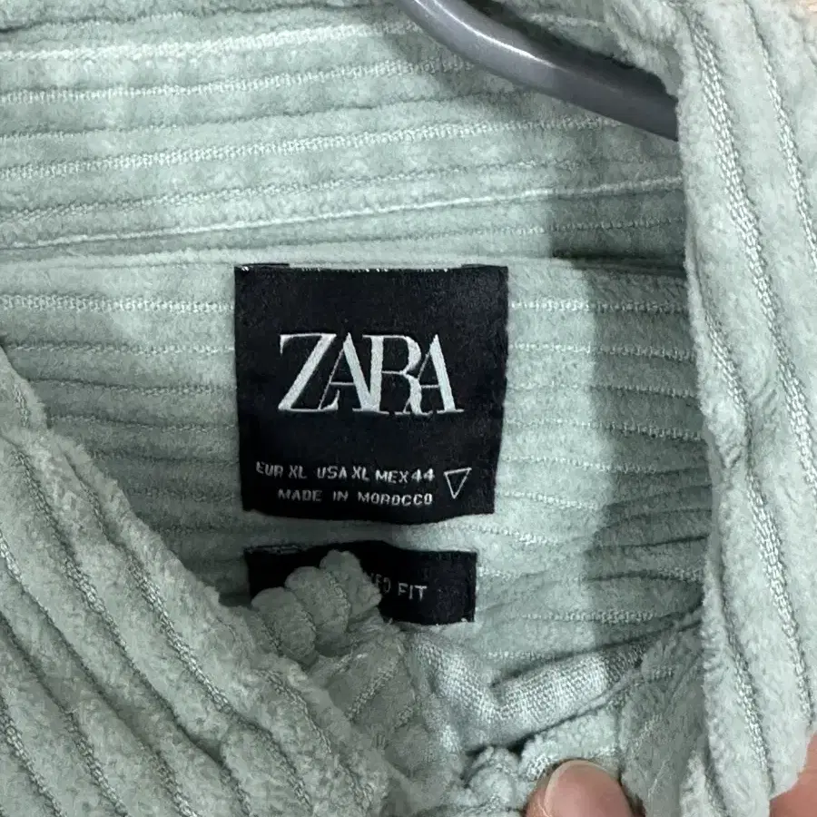 자라 (ZARA) 골덴 민트셔츠 XL