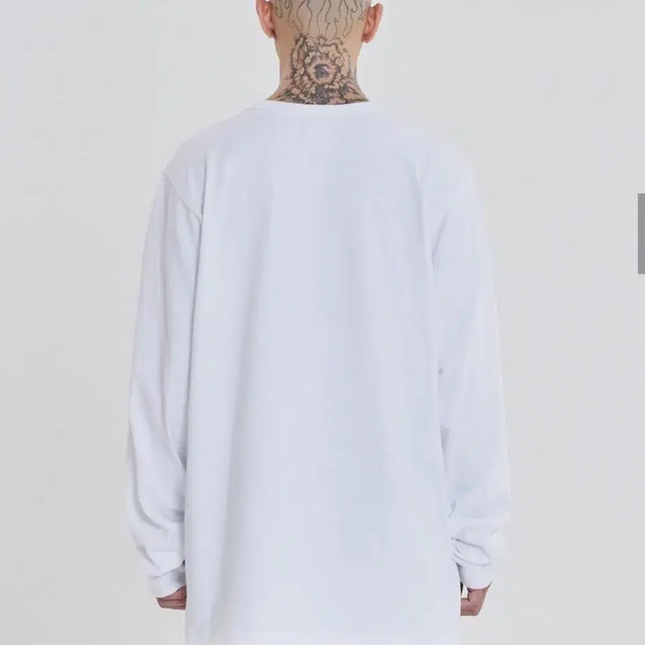 Tribal AJO Long Sleeves T-Shirt [WHITE]