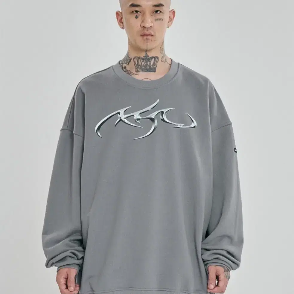 Tribal AJO Sweatshirt [GREY]