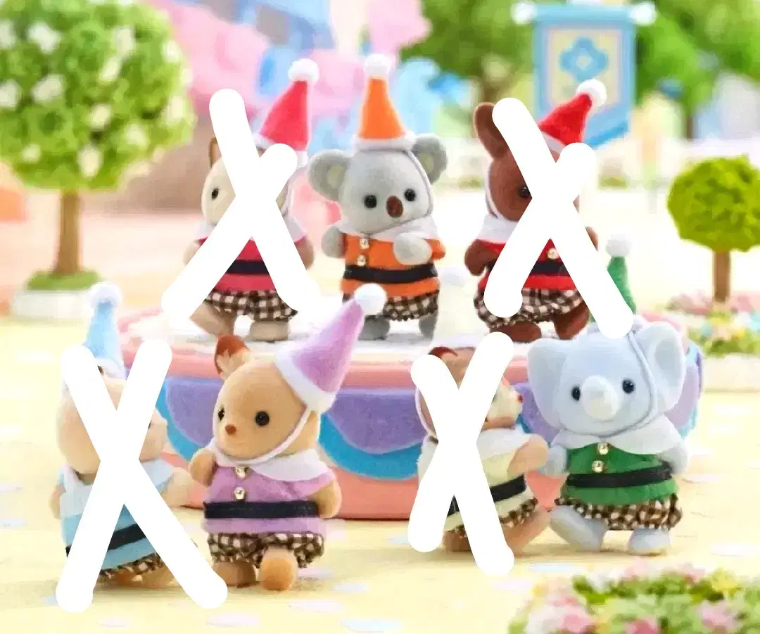 Sylvanian Seven Fairies buncheol Tools